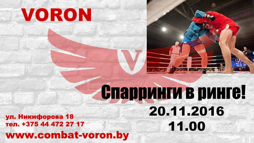 Спарринги в ринге для бойцов Академии единоборств Александра Вороновича